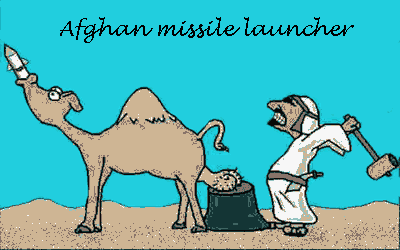 Afghan rocket launcher